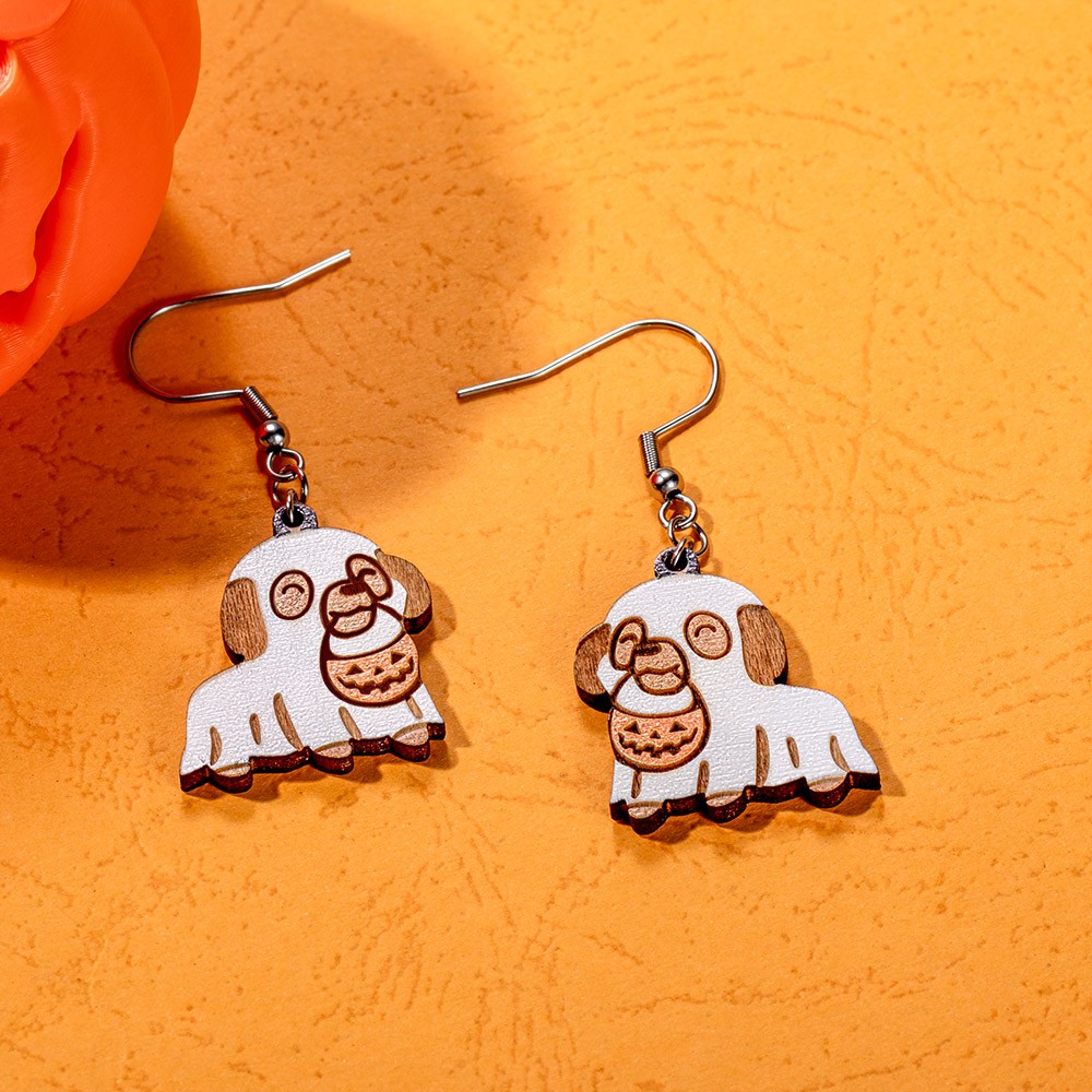 ghost earrings