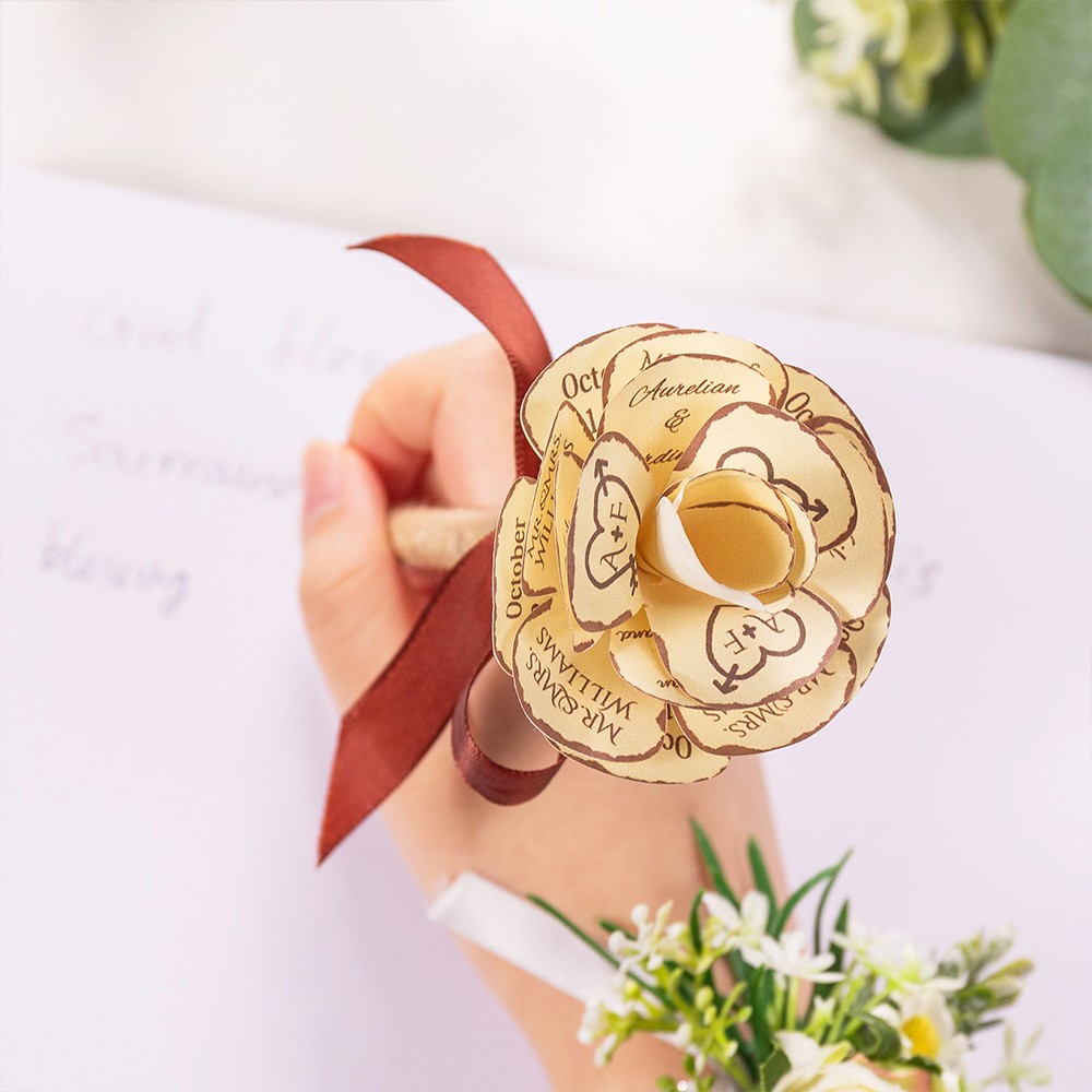 thumbnail image 2 of 13 Wedding Guest Book Ideas For Every Kind Of Couple 2 of 10