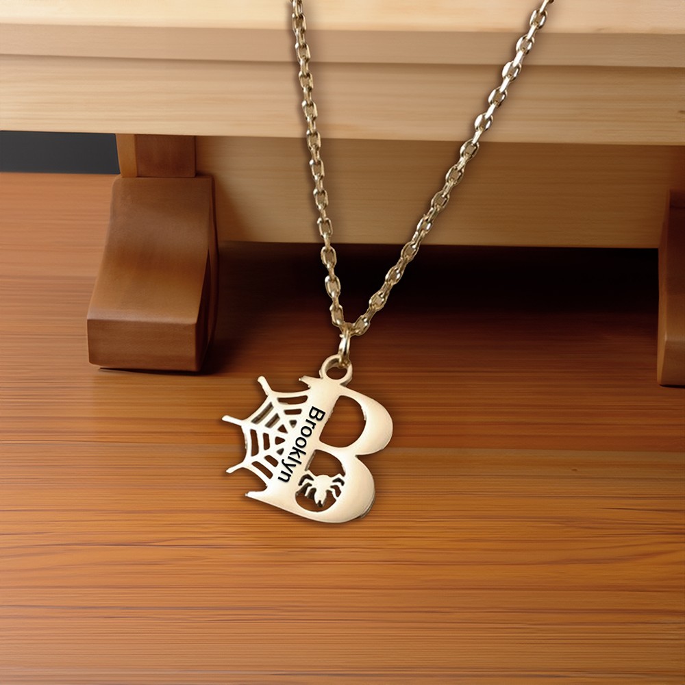 letter necklace