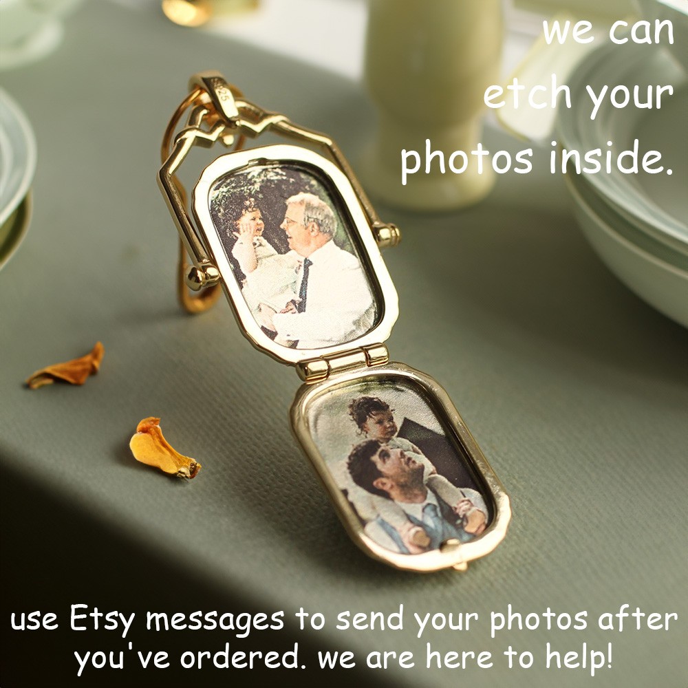 Victorian Photo Box Necklace