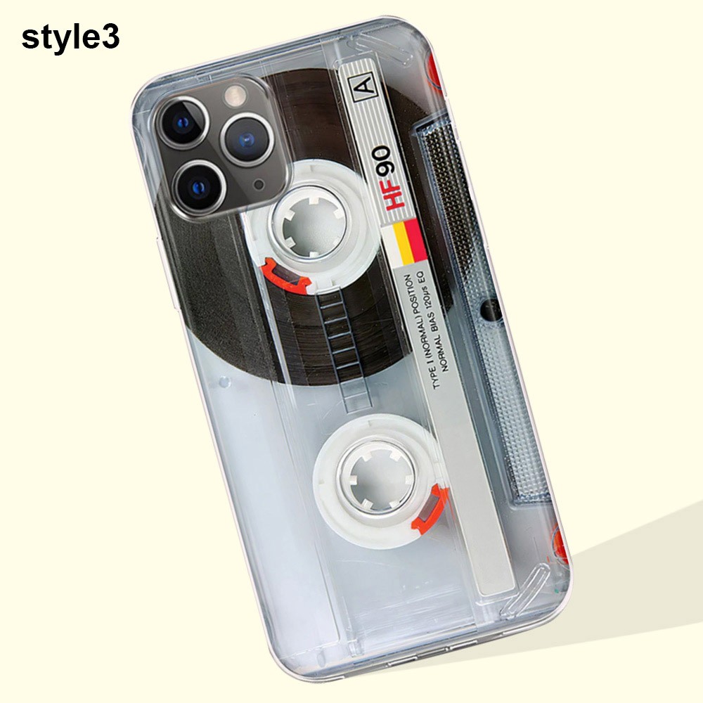 Custom Vintage Cassette Tape Phone Case, 80's Retro Style Audio Mixtape Case  for iPhone All Models