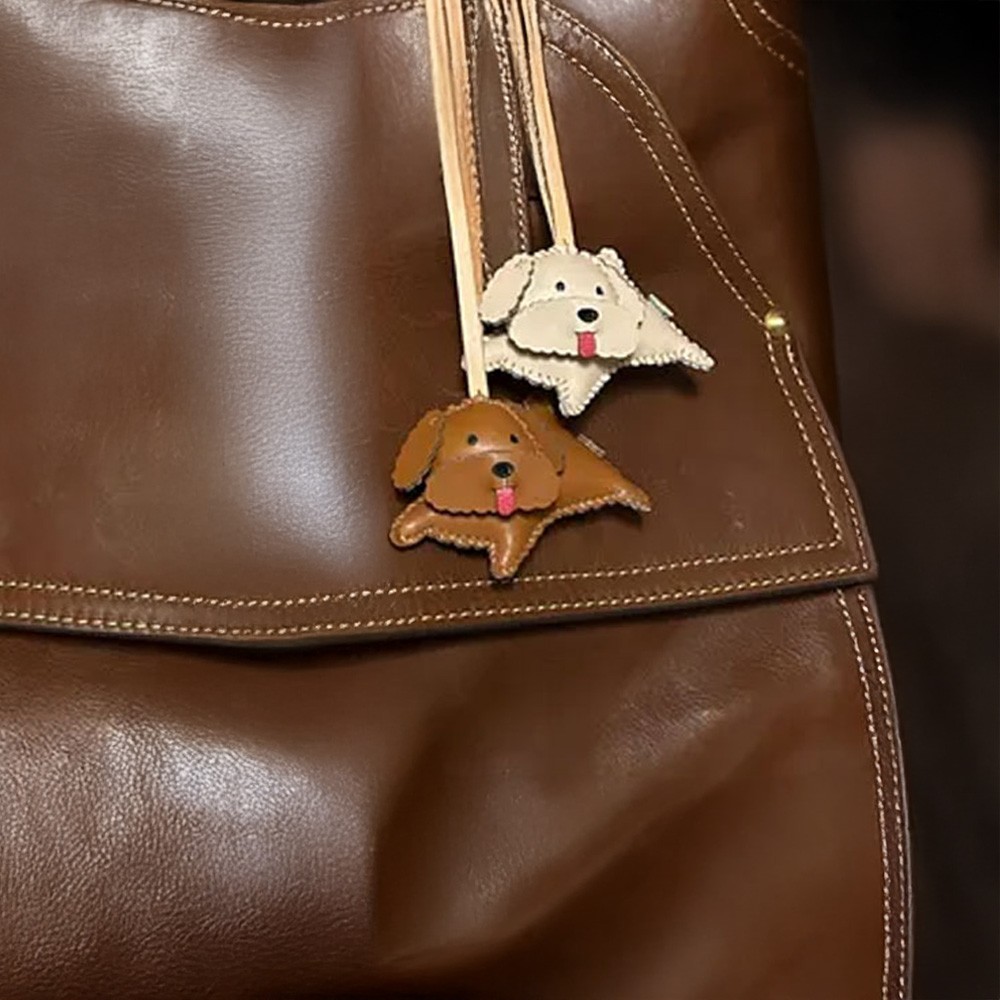 Poodle Bag Charm