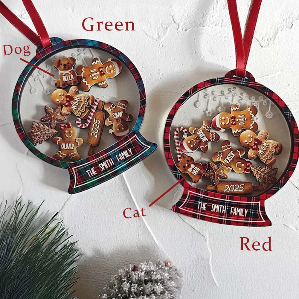 family christmas ornaments 2024