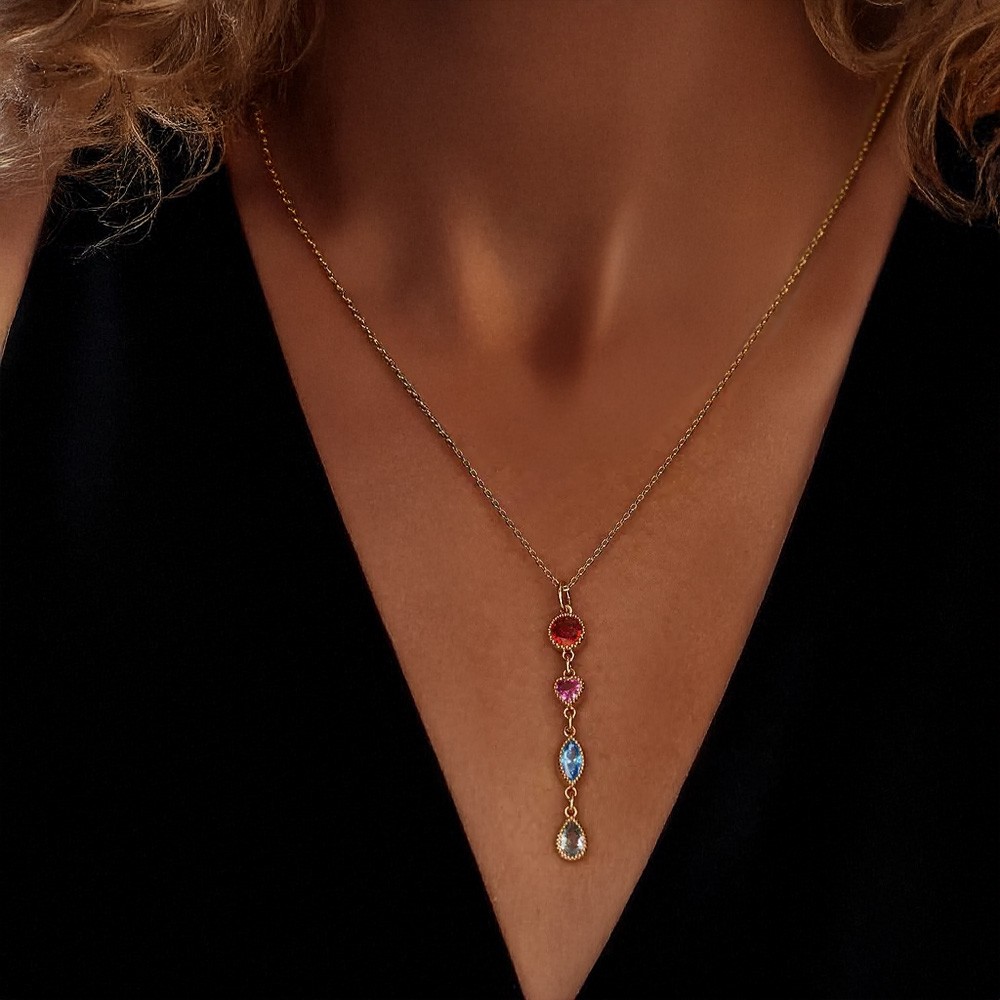 birthstones necklace