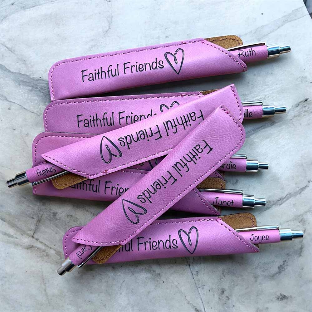 (Set of 2pcs)Engraved Ballpoint Pen with Touch Head, Custom Text & Logo Personalized Corporate Promotion Gifts, Company Giveaway Gift Pen, Office Supplies