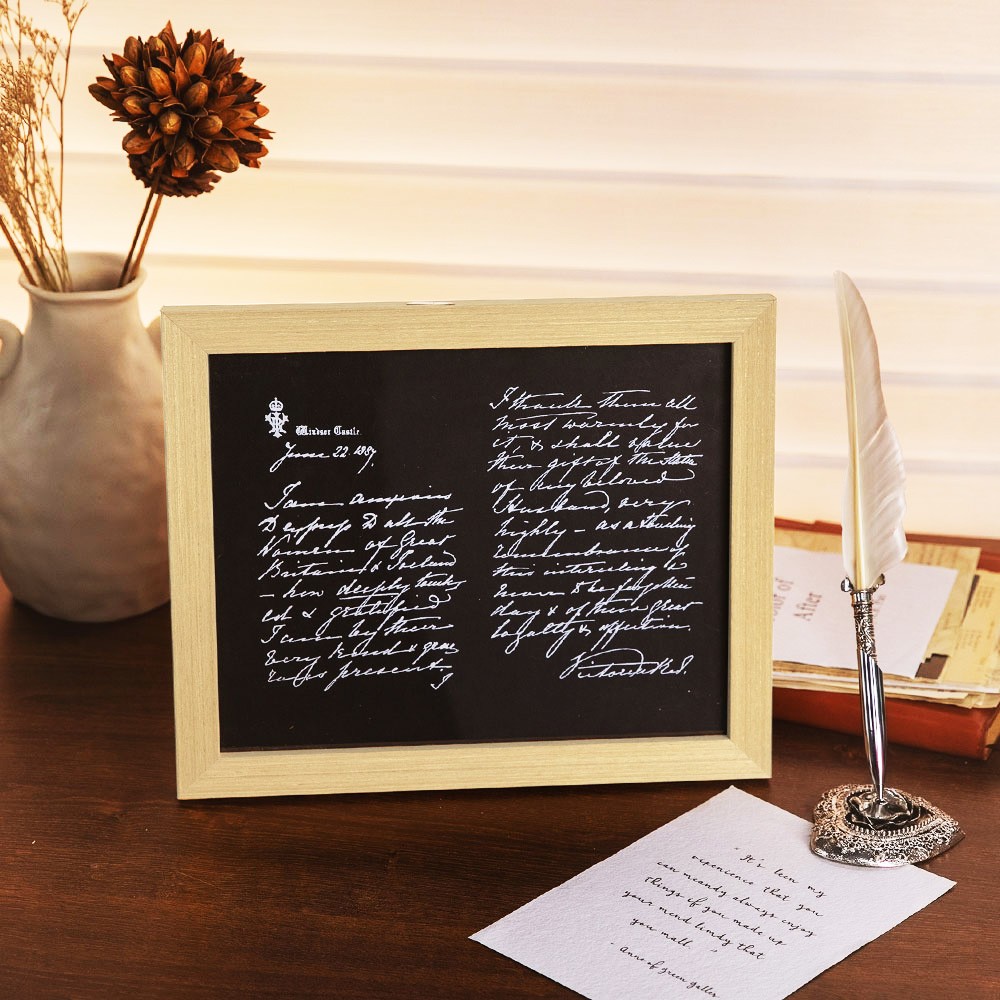 Custom Handwritten Recipe/Letter Transferred to Wood Sign for Memento