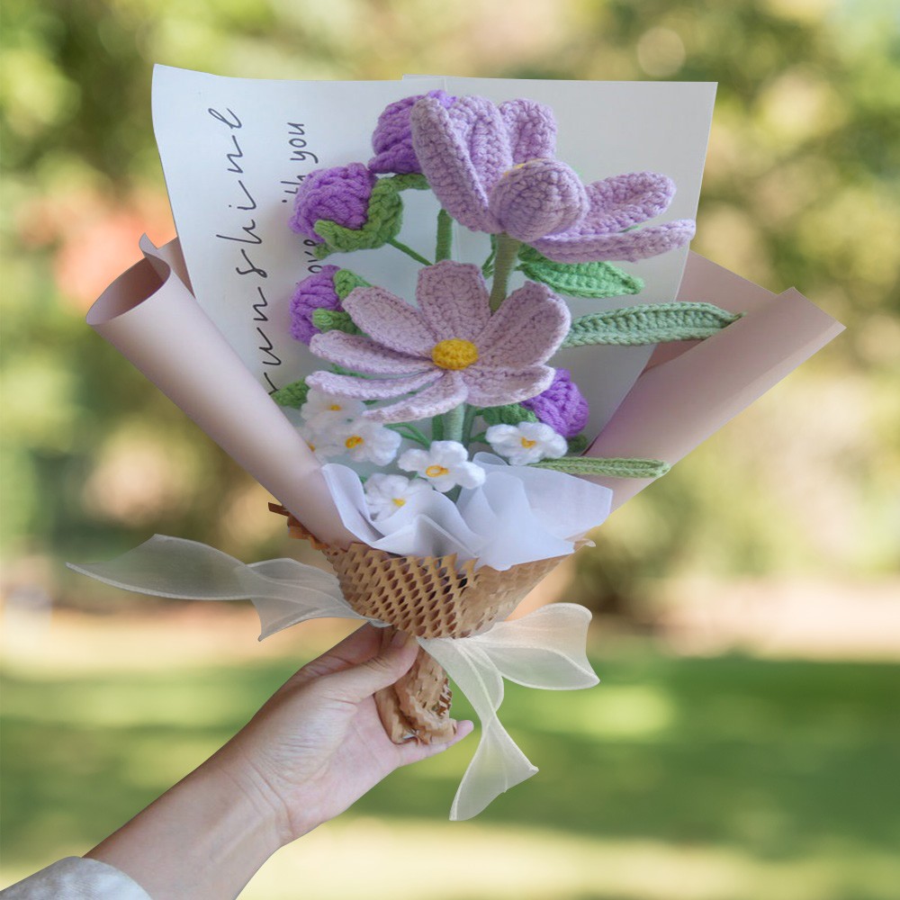 Crochet bouquet