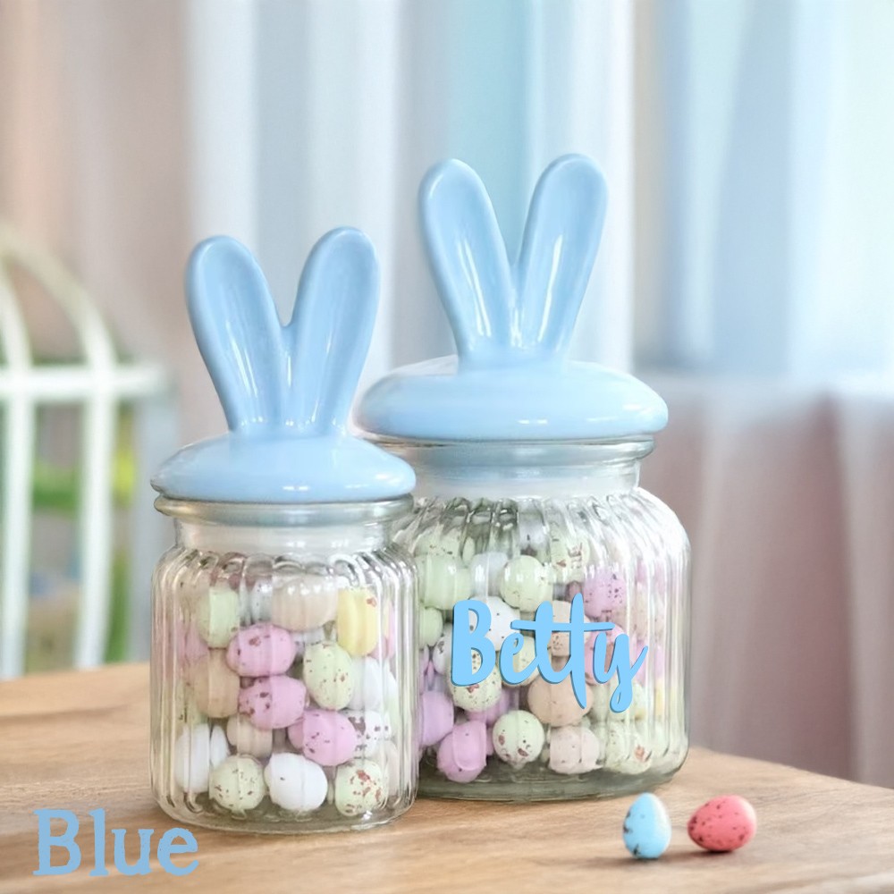 bunny cookie jar