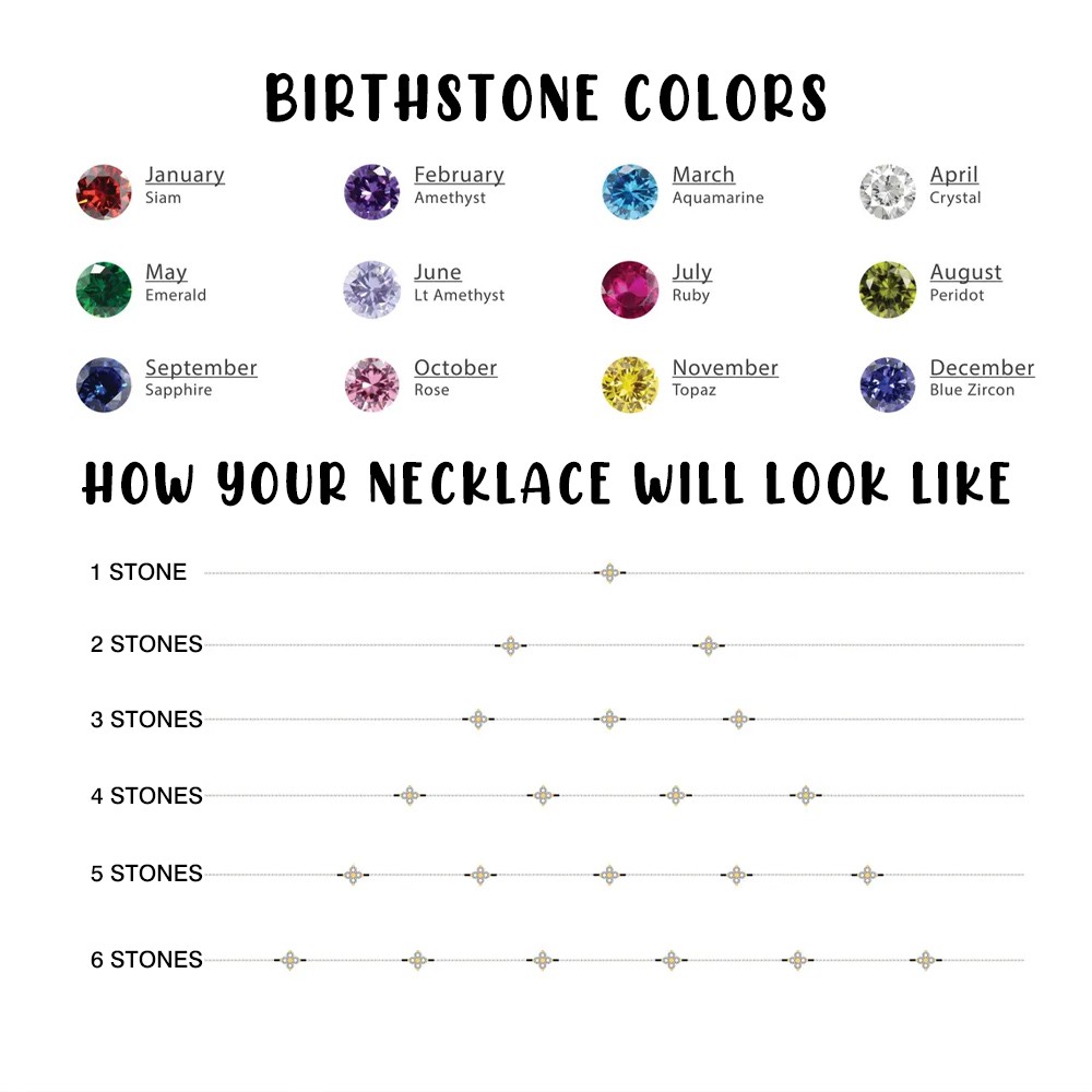 Personalized Birthstone 