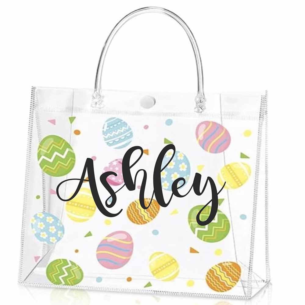 Personalized Easter Favor Bag, Easter Gift Bags, Easter Favor Bags, Easter Party Favor, Eggs and Chicks Bag