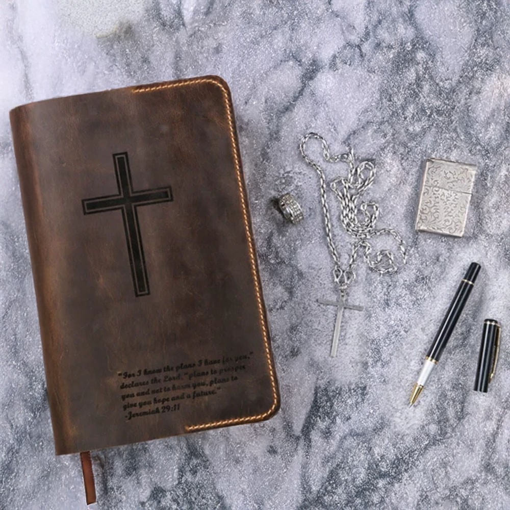 bible cover for men