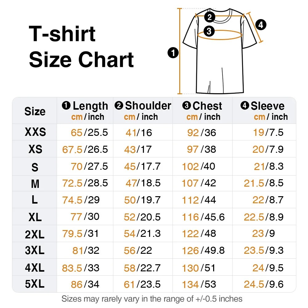 T-shirt Size