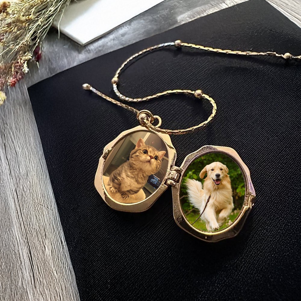 locket necklace with photo