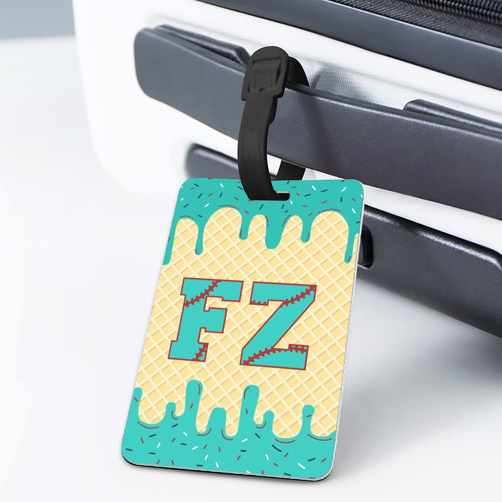 Custom Numbered Luggage Tag