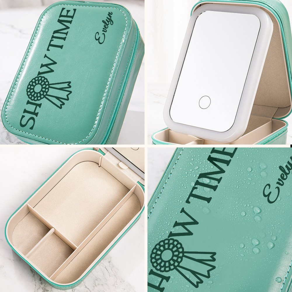 Jewelry box with led light