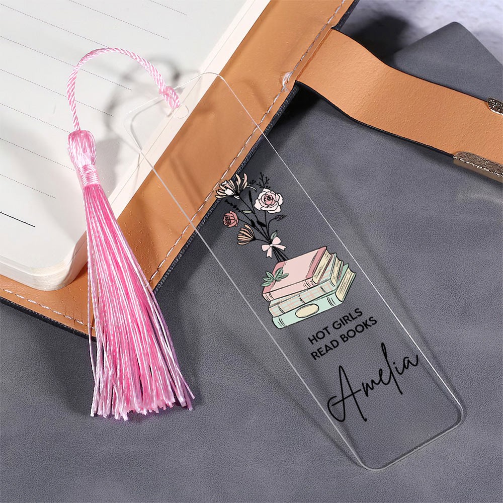 Acrylic Bookmark with Tassel
