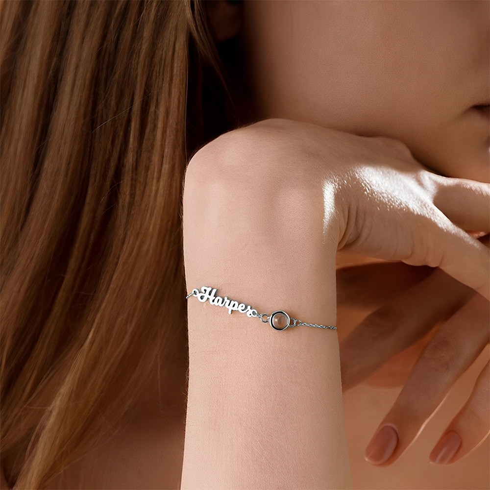 Name Bracelet with Picture