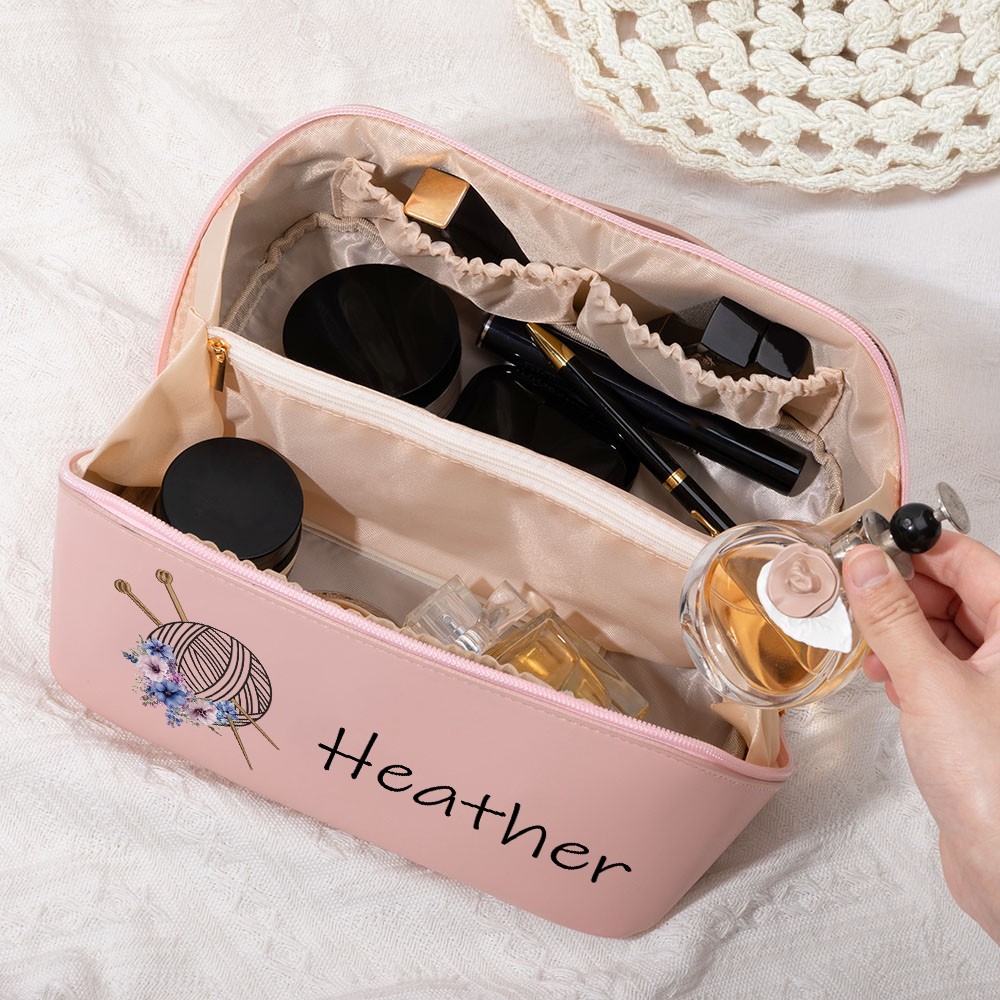 personalized cosmetic bag
