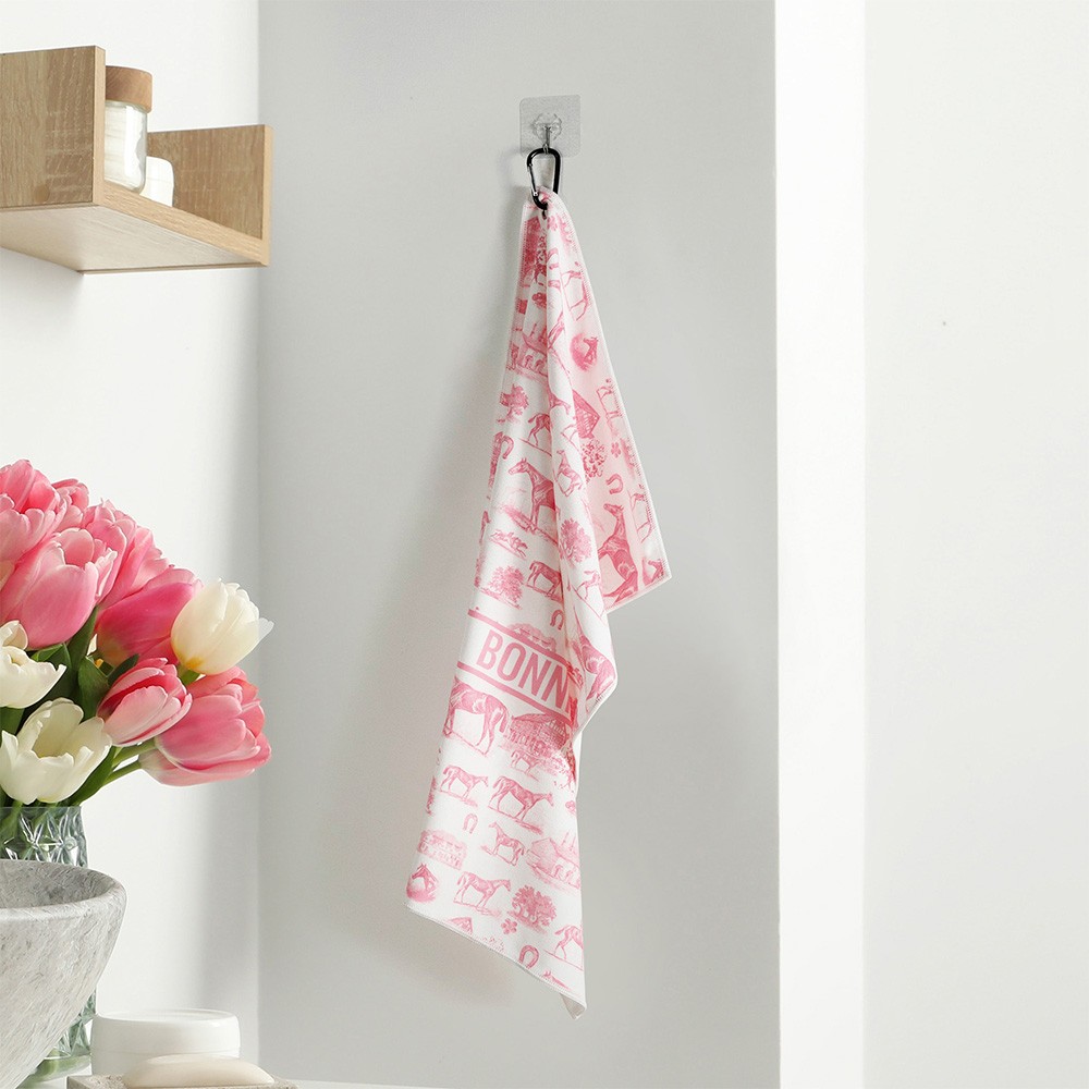 Equestrian Monogram Bath Towel