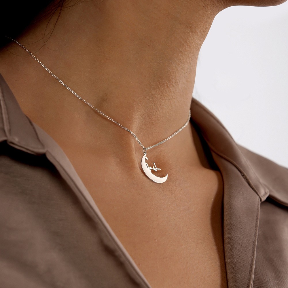 Arabic Nameplate Necklace