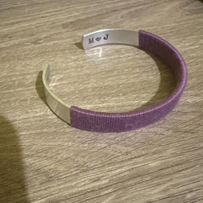 Custom Cotton Cuff Bangle