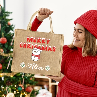 Christmas tote bag