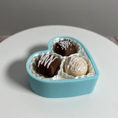 Chocolate Box Fidget Clicker Toy, Mechanical Keyboard Switch Fidget Clicker, Stress Relief/ASMR Stim Button Clicker, Gift for Dessert Lovers/ADHD/Her