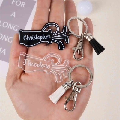 Golf ball Keychain