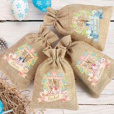 Easter Treat Bags with Name