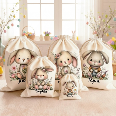 Easter Treat Bags with Name