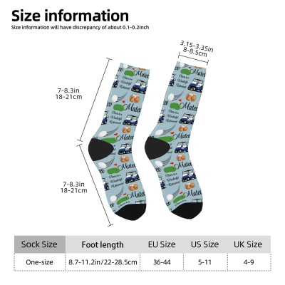 Middle tube socks