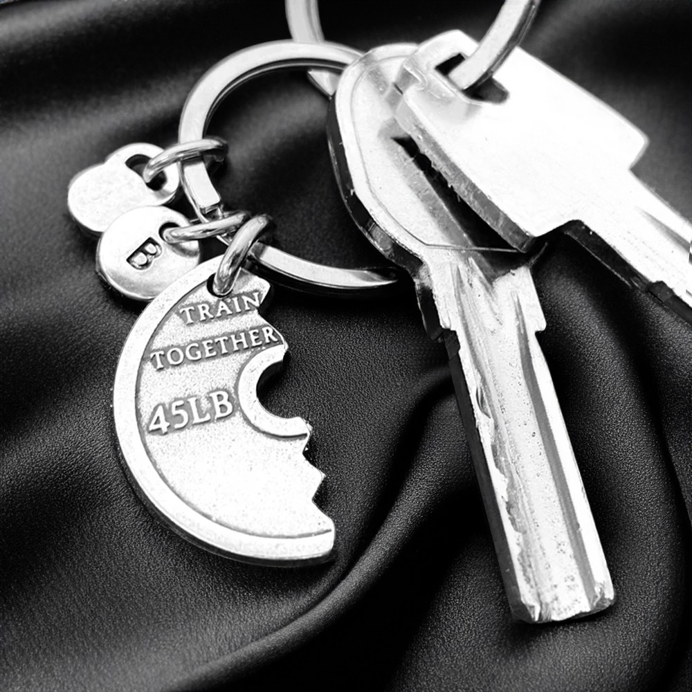 Porte-clés de gym pour couple