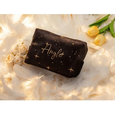 Custom Star Cosmetic Bag with Name, Large Capacity Fantasy Travel Toiletry Makeup Bag, Beauty Organizer Storage, Gift for Her/Friends/Bridesmaids