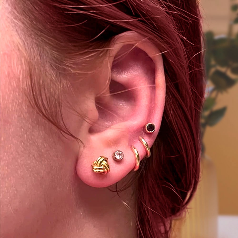 tiny earrings