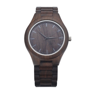 Engraved Wooden Watch for Men
