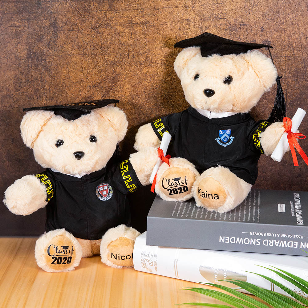 personalized graduation teddy bear