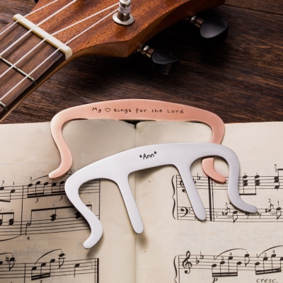 Personalized Music Page Holder Book Clip