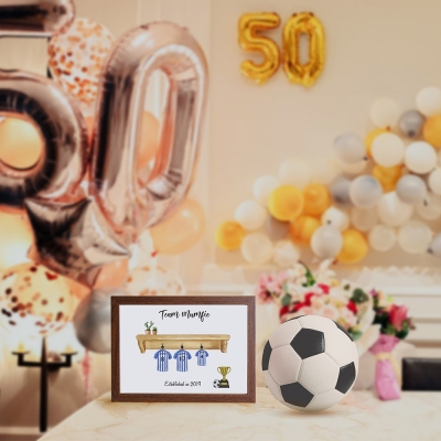 Personalized Soccer Print