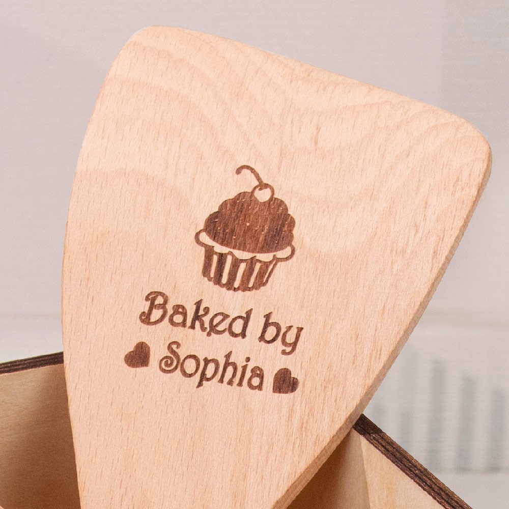 Personalized Baking Tools Kitchen Gift for Kids Set of 6