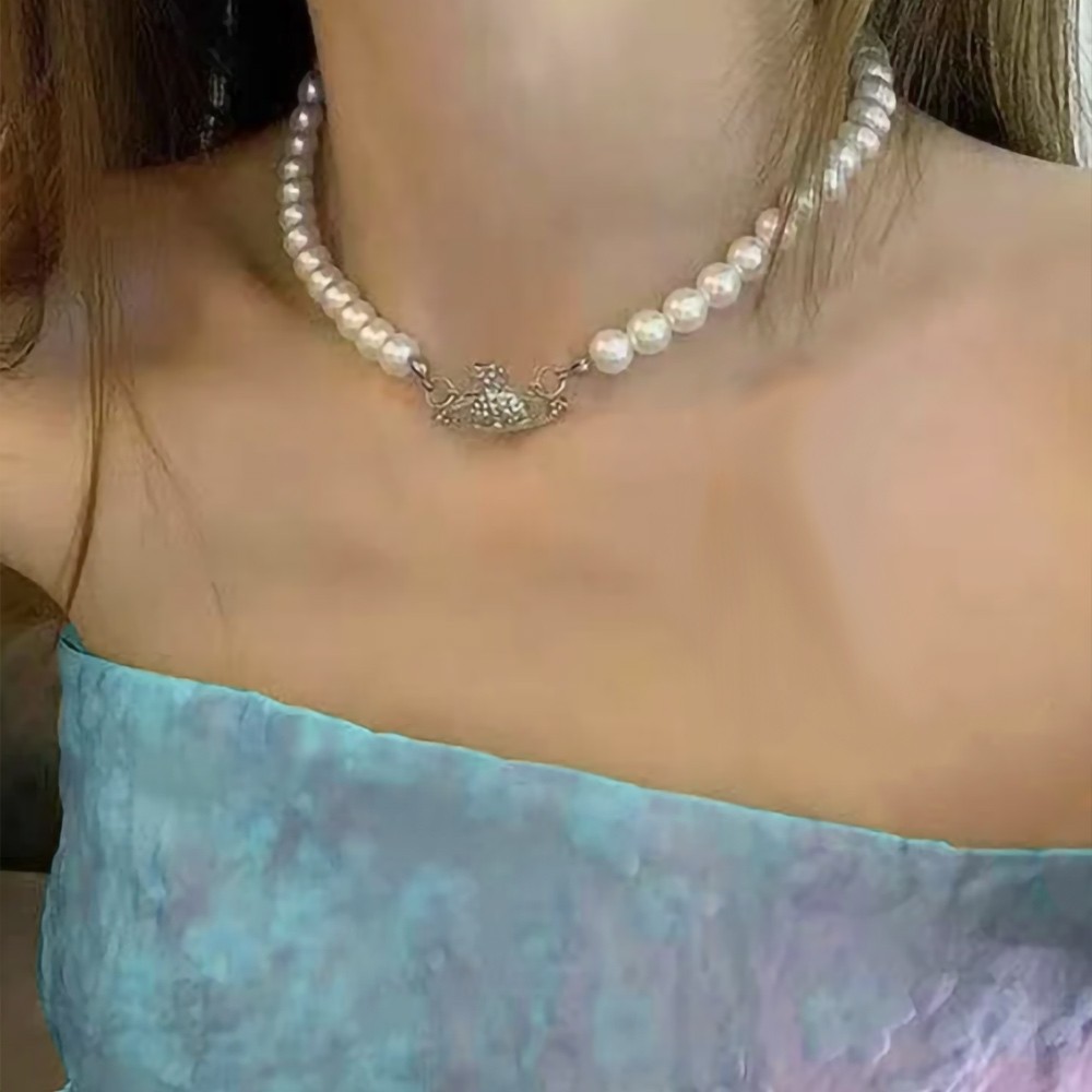pearl necklace men
