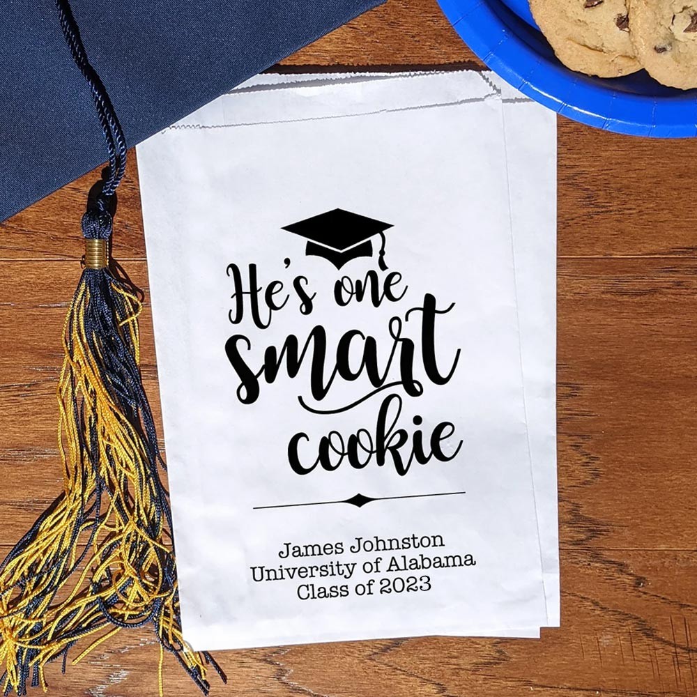 (Set of 20pcs)Custom Graduation Favor Bags, Class of 2023, Cookie Bags, Graduation Party Decor, High School Graduation, College Graduation