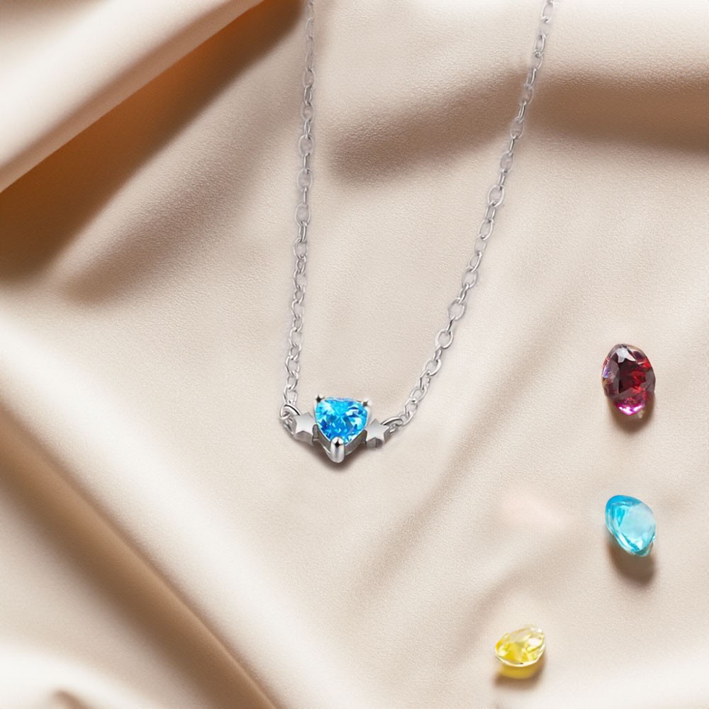 birthstone necklace for mom