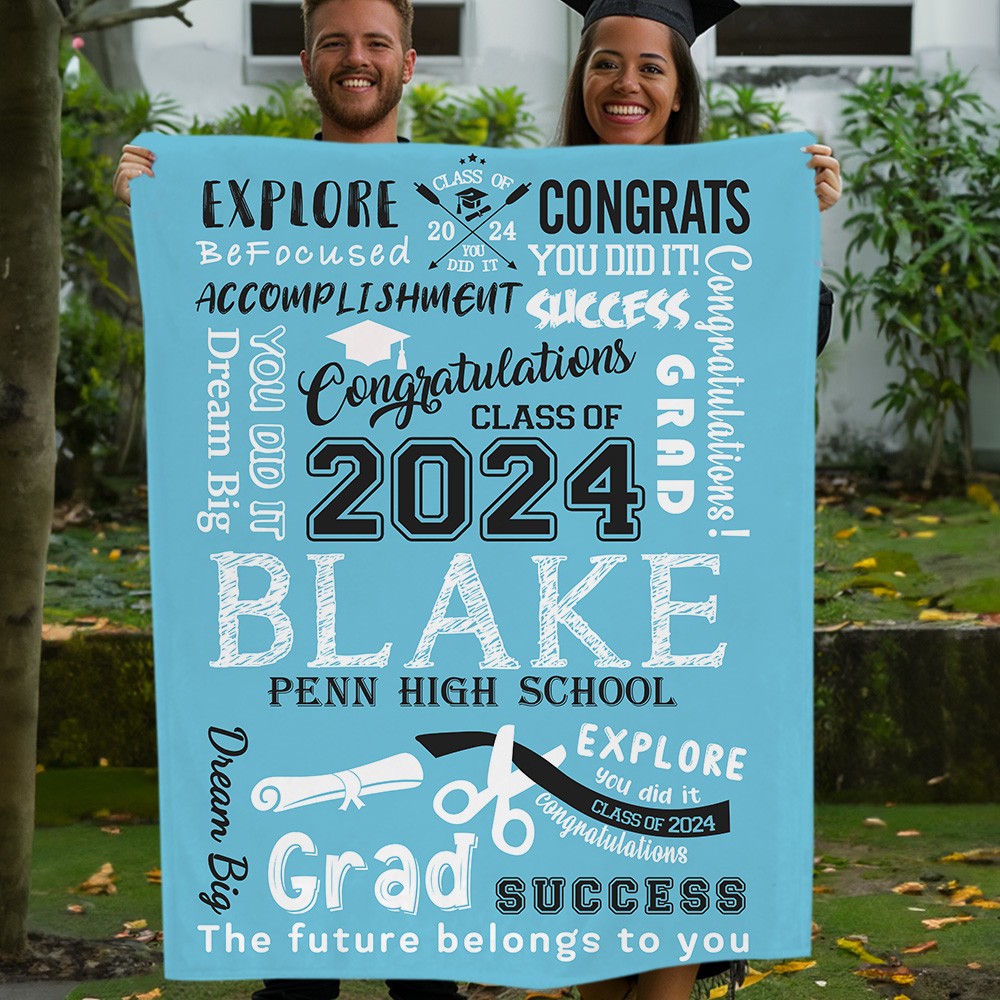2024 Graduation Blanket