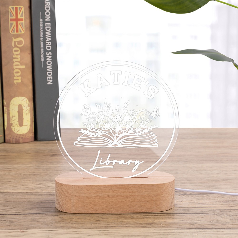 Veilleuse Lecteur En Résine - Statuette Décorative Avec éclairage LED Doux - Pour Bureau, Chambre, Bibliothèque - Cadeau Pour Amoureux Des Livres