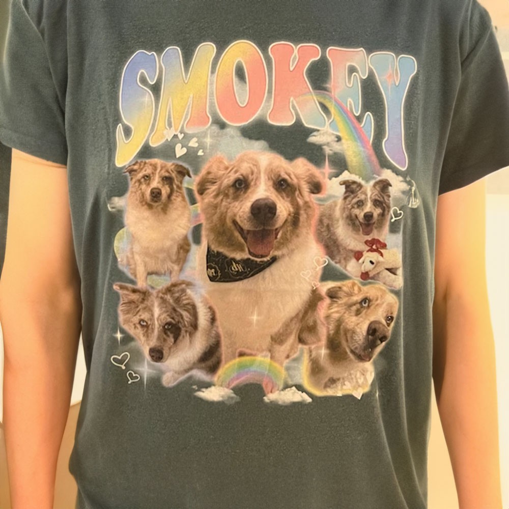 Chemise commémorative pour animaux de compagnie