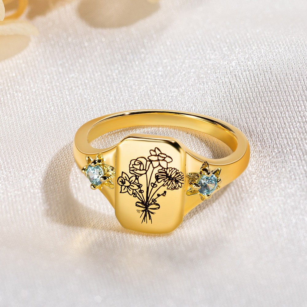 personalized ring for women