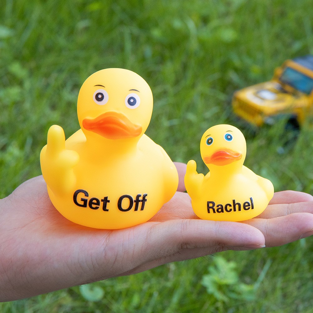 Custom Funny Rubber Duck