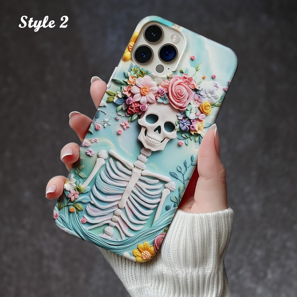 skeleton phone case