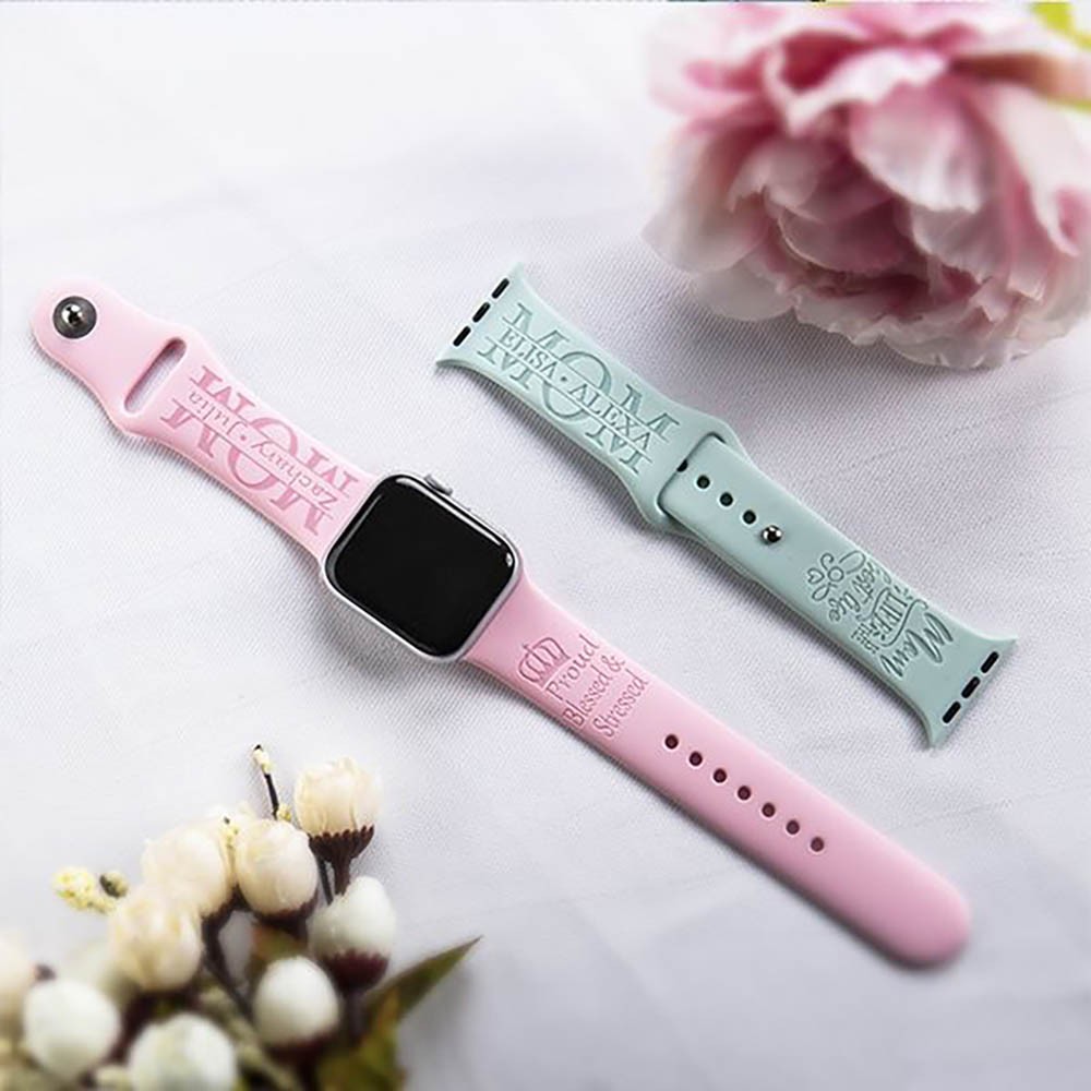 Custom MOM Band/Strap for Apple Watch/Fitbit/Galaxy