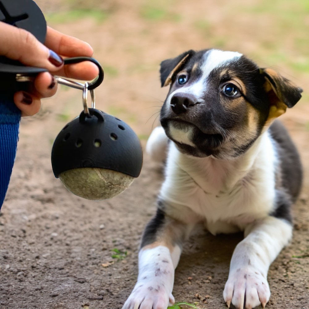 Hundbollshållare